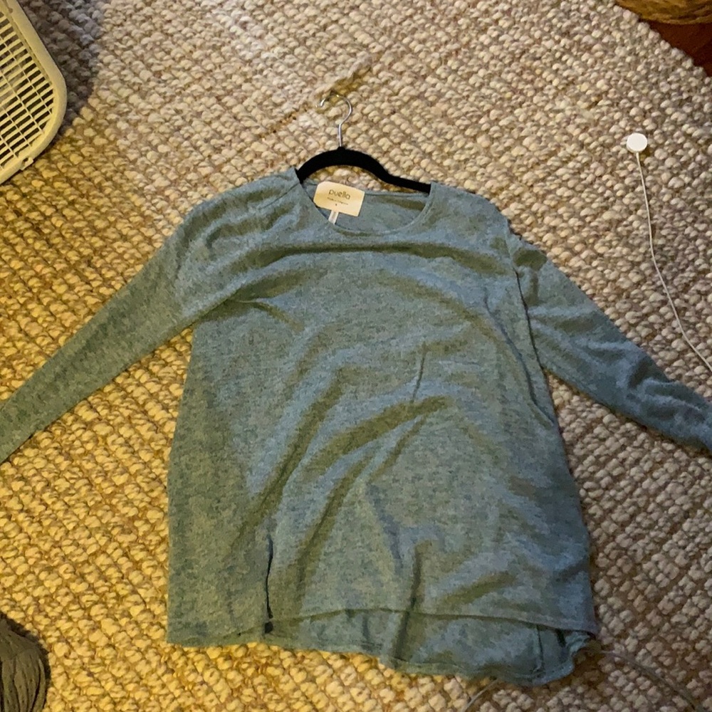 Blue sweater